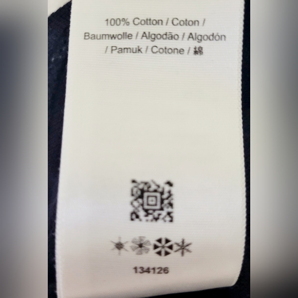 Fred Perry Polo Shirt Men's Large Black White Tipped Laurel Wreath Pullover New - Picture 9 of 10